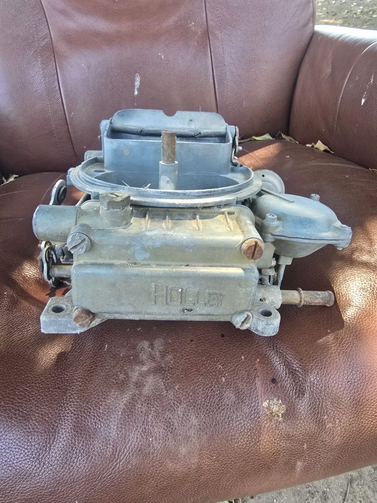 Holley carburetor.