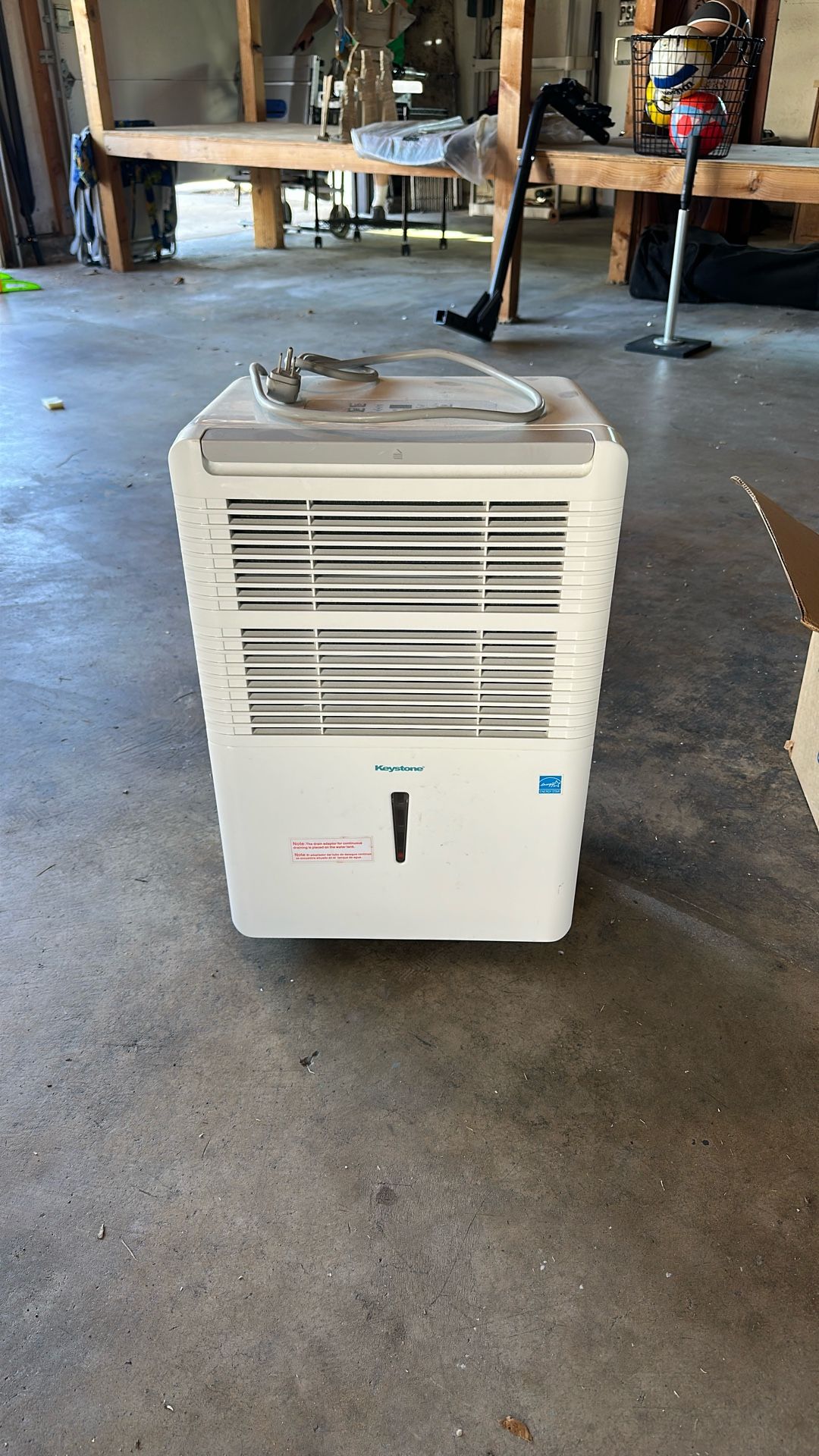 Keystone Dehumidifier 