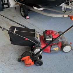 Lawn Mower-gasoline & Electric Mover