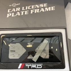 Car License Plate Frame 