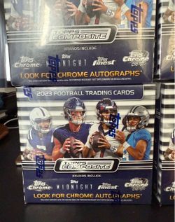 2023 Topps Composite Football Trading Card Giant Mega Box