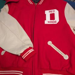 Red Wings Varsity Jacket 