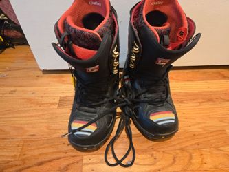 Burton Sabbath Mens 9 snowboard boots