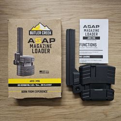 Butler Creek BCAAR15ML ASAP Universal Mag Loader 223 Rem/5.56x45mm .300 Blackout