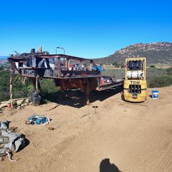 5th Wheel Lowboy Trailer 