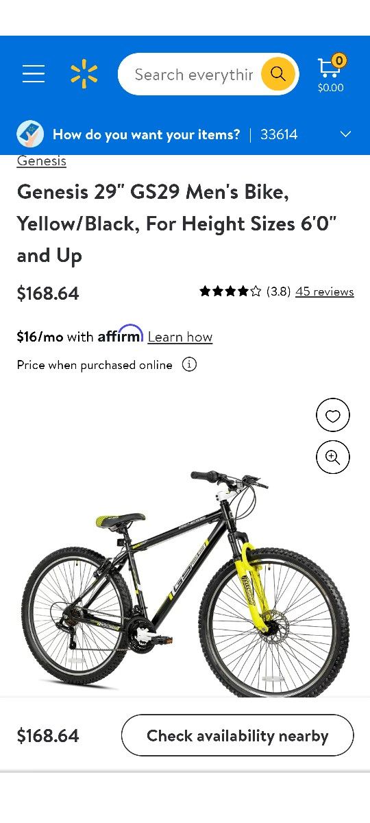 29 Inch Genesis Mountain Bike Price 29