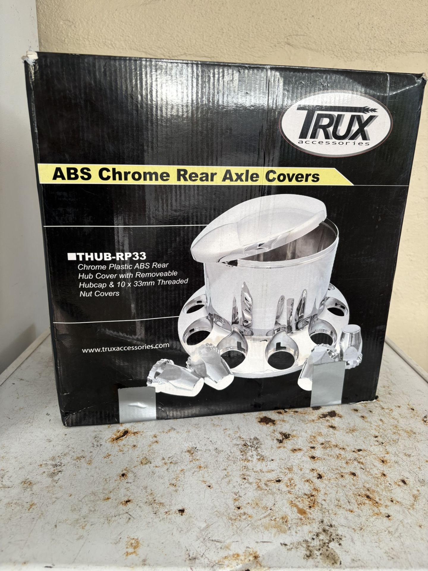 ABS Chrome Rear Axle Covers