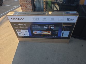 Brand New 65" Sony OLED BRAVIA 8 4k Smart tv