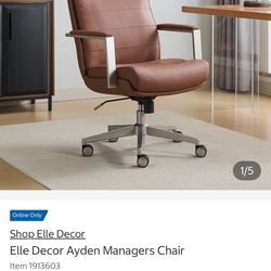 Elle Decor Ayden Manager Chair