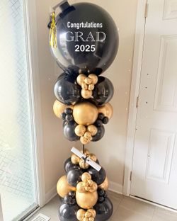 Graduation Balloons/ Balloon Stack