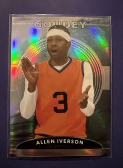 2022 Goodwin Champions Goudey Platinum Ocean /75 Allen Iverson GP23