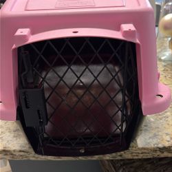 Small Pink Pet Carrier