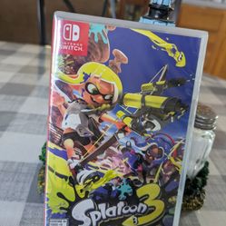 NINTENDO SWITCH SPLATOON 3 GAME Sealed