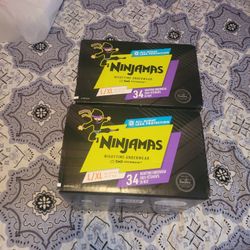 Overnight  Dipers 2 Boxes 