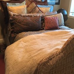 Queen Bed And Bedding