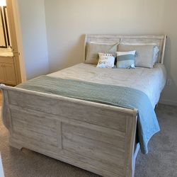 Queen Bed Frame With Box Spring 