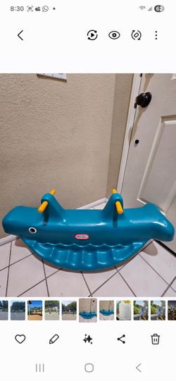 Kids whale See saw