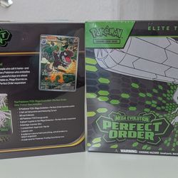 Pokemon PERFECT ORDER ETB 