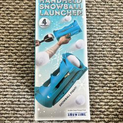 Handheld Snowball Launcher