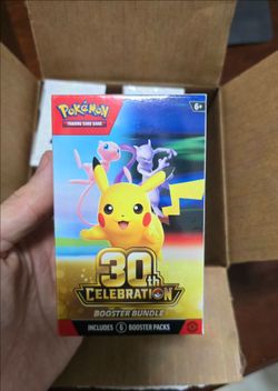 Pokemon Cards 30th Anniversary Booster Bundles (4)