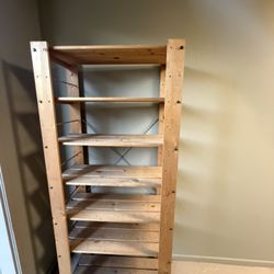 Wooden Shelving Unit