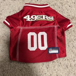 49ers Dog Jersey