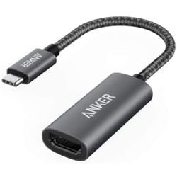 Anker USB C to HDMI Adapter (4K@60Hz), 310 USB-C Adapter (4K HDMI), for MacBook Pro, MacBook Air, iPad Pro, Pixelbook, XPS, Galaxy, and More(Compatibl