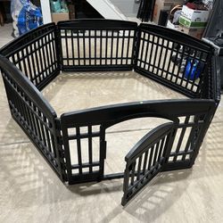 Black Pet Playpen