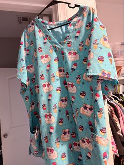 Scrub tops and bottoms