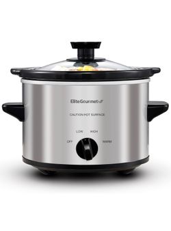 1.5 Quart Elite Gourmet Electric Slow Cooker
