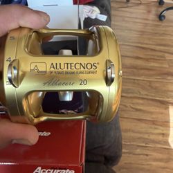 Brand New Alutecnos Albacore 20 Reel Left Hand 