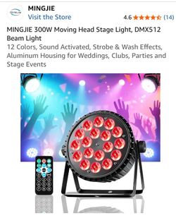 300w 12 Color Stage Light
