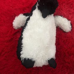 Vintage Goffa International Penguin Plush Stuffed Animal Black White 12” Toy Brooklyn NY  B8