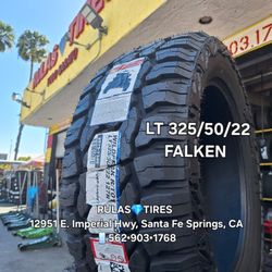 LT325/50/22 FALKEN WILDPEAK RT01  - Set Of 4 Tires.