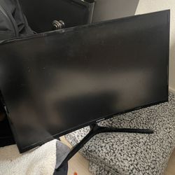 Curved 27in Samsung Monitor