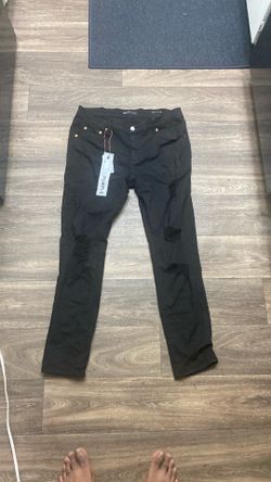 Purple jeans