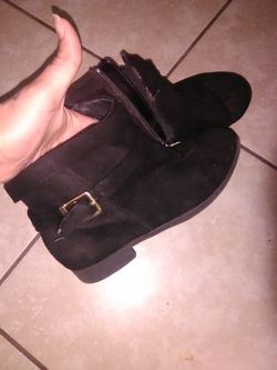 Size 3 black boots for girls