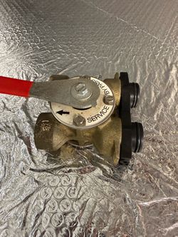 Brass Bypass Valve, 3/4"
