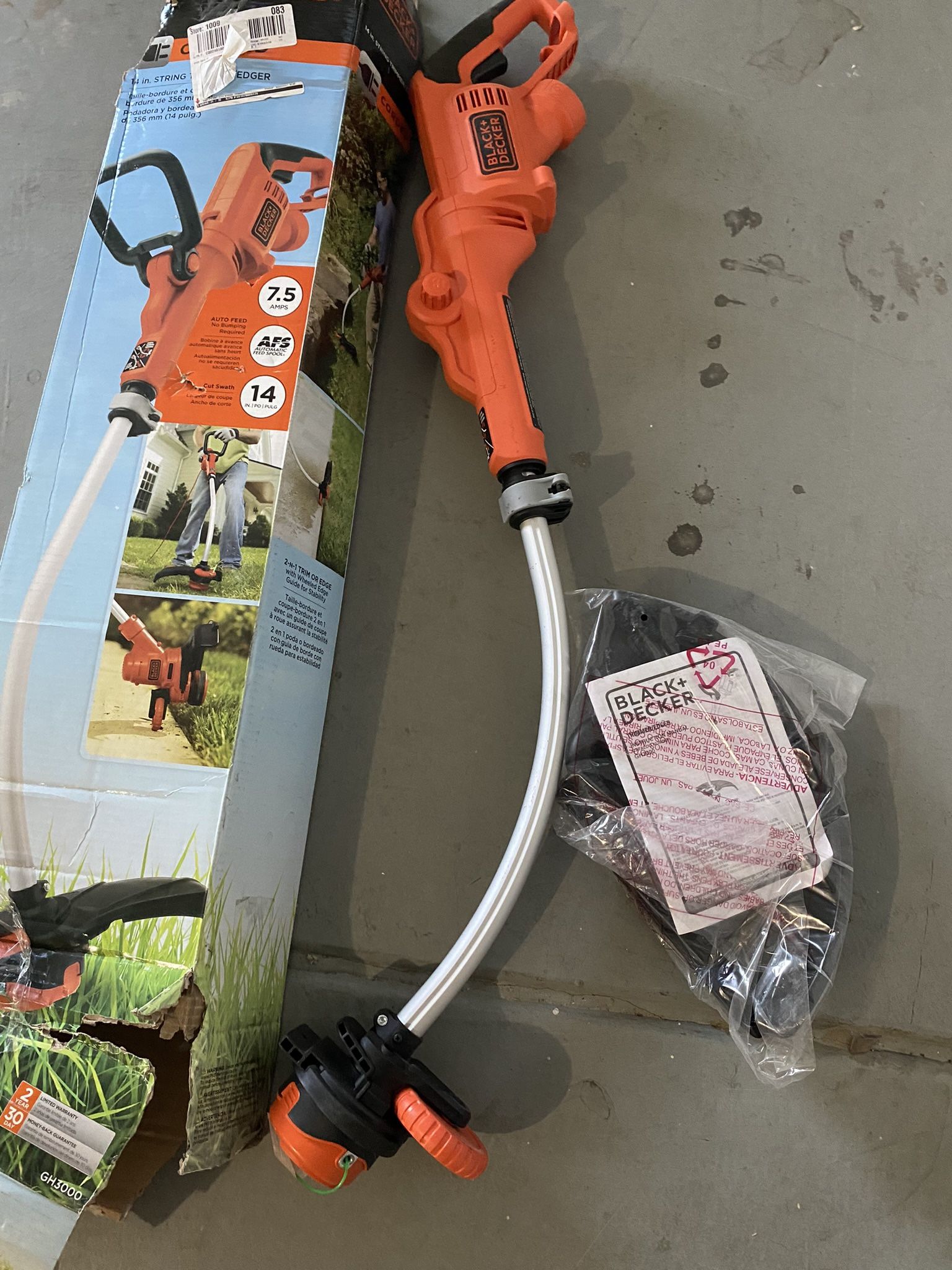 Black And Decker Electric Trimmer/Edger