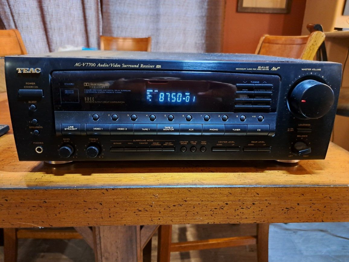 TEAC Receiver AG-V7700