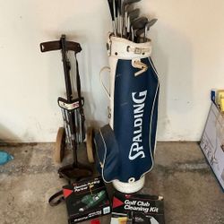 Golf Bag, Clubs, And Accessories 