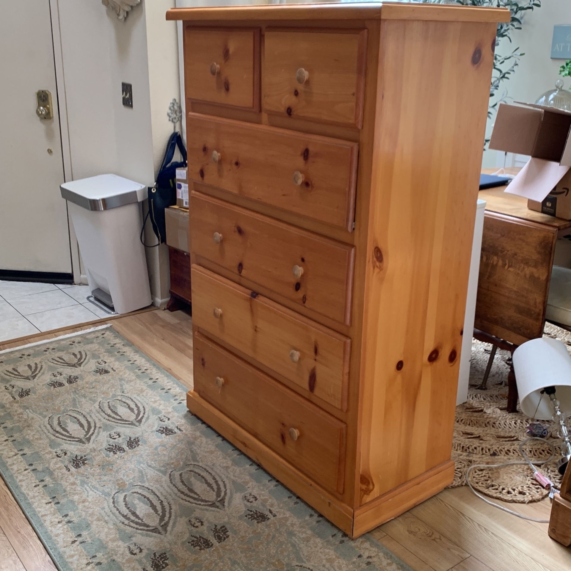 Tall 6 Drawer Dresser 