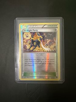 Pokémon All-Night Party Trainer Stadium Holo Card 96/122