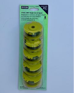 Ryobi .080” Trimmer Line (5-Pack)