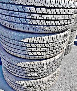 255/65R18 Goodyear brand tires set de llantas  en perfectas condiciones  80% vide !!!! FREE INSTALLATION!!