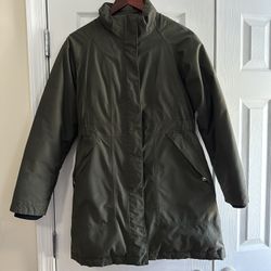 Women’s North Face Green Parka