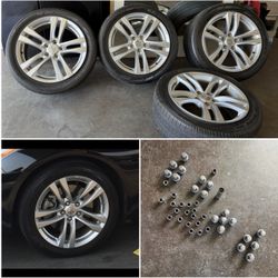 4 Original Enkei Wheels 