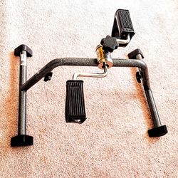 Floor /  Tabletop Fitness Exercise Cycle ~ Portable & Foldable ~ Adjustable Tension 