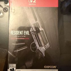 Resident Evil Requiem Deluxe Edition Steelbook  Nintendo Switch 2 NEW IN HAND
