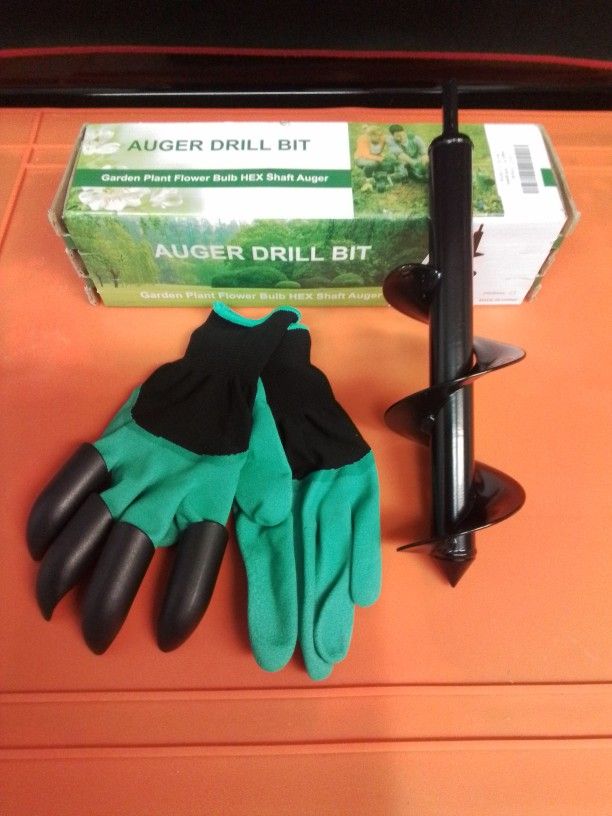 Garden Auger Drill Bit_NEW_$10